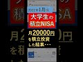 【月2万】大学生の積立NISA結果報告【2022年1月編】