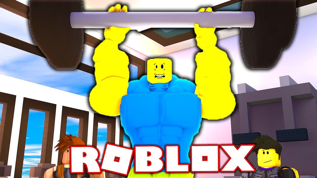 Becoming The Strongest Roblox Player Roblox Weight Lifting - becoming the buffest roblox player ever youtube