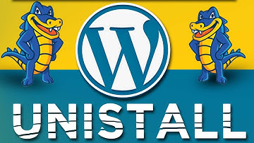 How To Uninstall Wordpress In Hostgator || uninstall wordpress hostgator