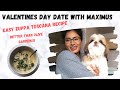 Valentine’s Day date with MY DOG!! Easy Zuppa Toscana recipe idea (BETTER THAN OLIVE GARDEN)