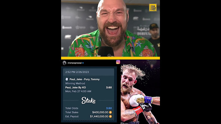 Tyson Fury says Drake not the only one who lost a bet between Jake Paul vs Tommy Fury