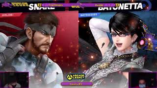 Dwight Snake Vs Truedingus Bayonetta Pyra & Mythra Al 57 Losers Round 5