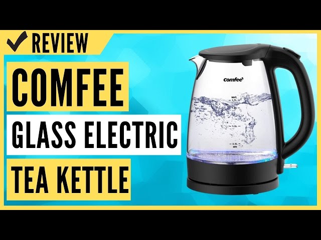COMFEE Glass Electric Tea Kettle Review 