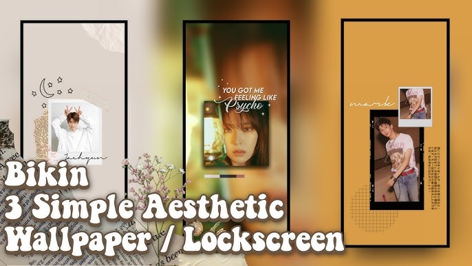 Aesthetic Kpop Lockscreen Wallpaper Edit With Torn Paper Photoshop Edit Youtube