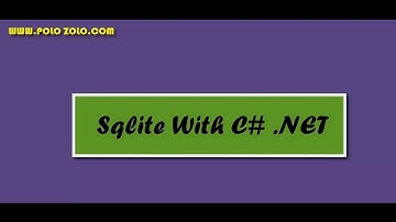 Sqlite C# Tutorial : 1 Getting Started (Installing Sqlite & Sqlite Browser )