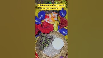 1 दिसंबर सोमवार मोक्षदा एकादशी हैं करे ये उपाय #upay #ekadashi #shorts #viralvideo #krishanji #yts