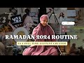 Realistic  productive ramadan 2024 routine shoot study cook workout