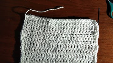 Stitch Sampler Crochet Video 7 Finishing and Weaving in the ends.
