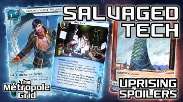 Android: Netrunner // Salvaged Geist vs. Pālanā Foods - Uprising Criminal Spoilers