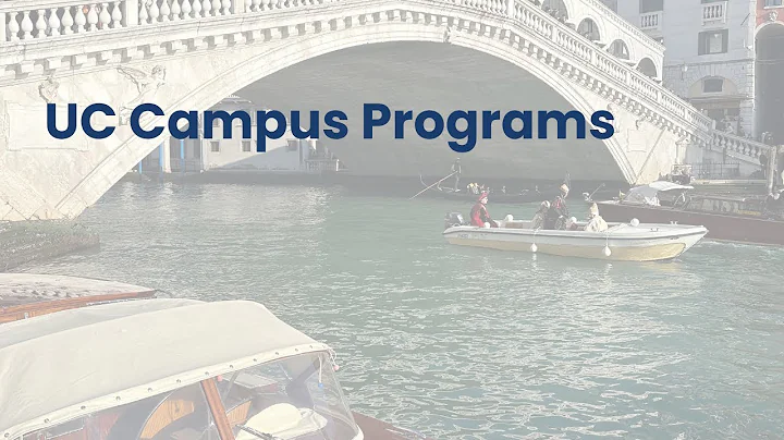 UC Irvine Study Abroad - UC Campus Programs
