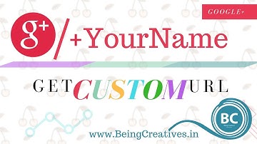 Google + Plus | Claim Your Custom URL on Google+   Being Creatives
