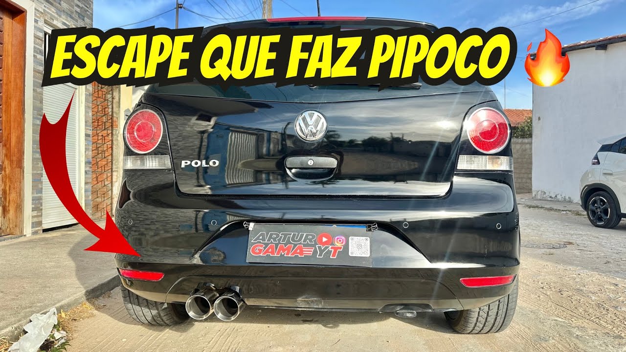 O RONCO DO CARRO FICOU ANIMAL 😍🔥 | INSTALAÇÃO DA PONTEIRA BARENWALD 3,5 POLEGADAS | @arturgamayt