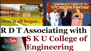 Rural Development Trust | Anantapur | SKU College of Engineering & Technology | The beginning Story