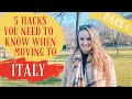 5 HACKS FOR YOUR LIFE IN ITALY // bureaucracy, bringing your 🐶 and more!