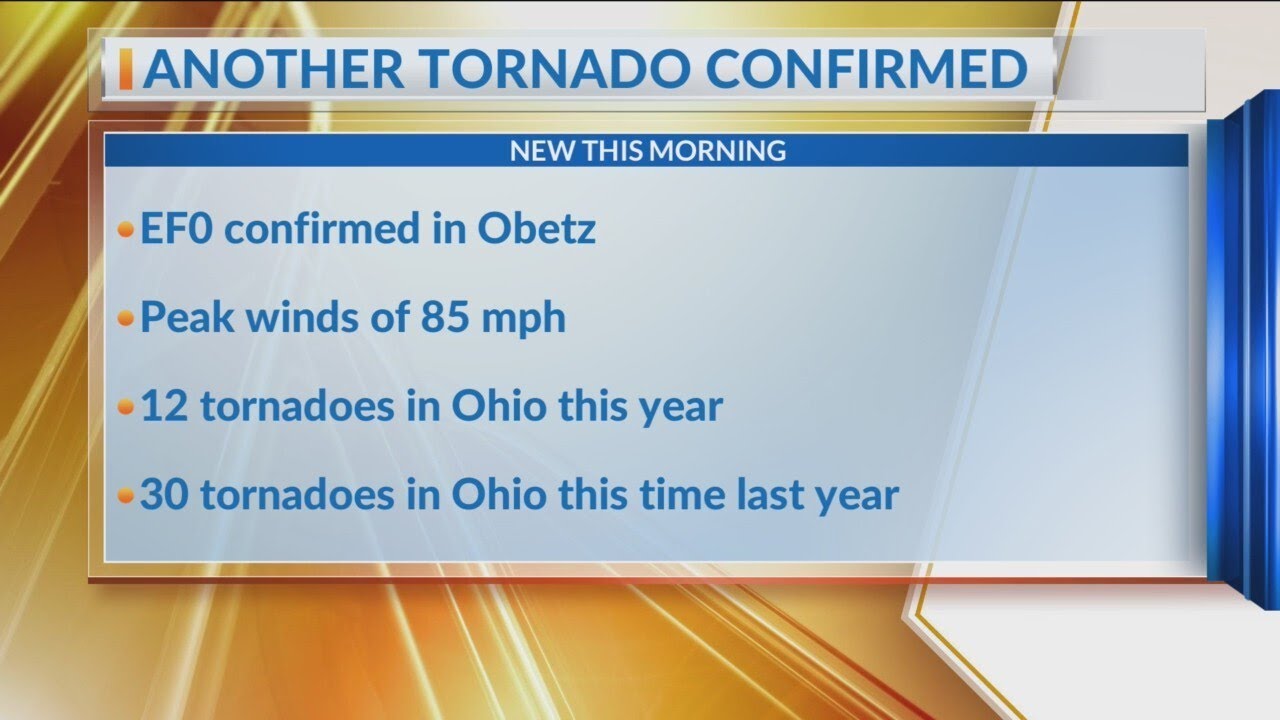 Tornado confirmed in Ohio after EF0 touches down in Obetz - YouTube