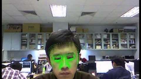 Realtime 3D Head Tracking using Kinect