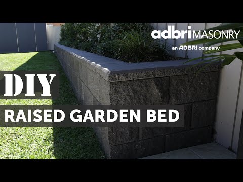 DIY Raised Garden Bed How-to Video | Versawall® Retaining Wall Blocks by Adbri Masonry