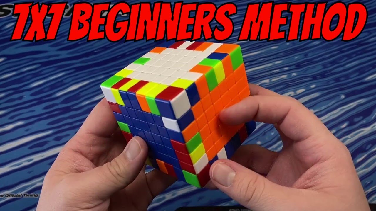 7x7 Rubik's Cube Tutorial FOR BEGINNERS 