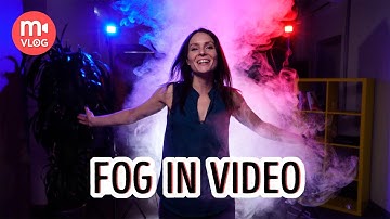 How to utilize a fog and haze machines for video production