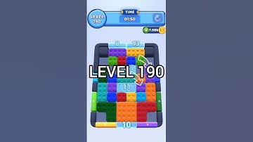 Color Block Jam 190.  #gaming #gamewalkthrough #gametips