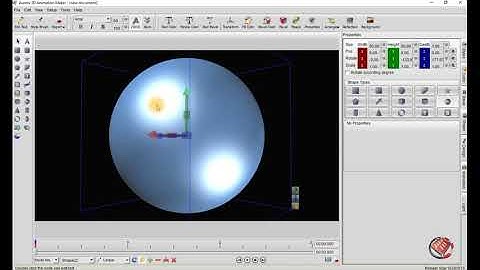 Earth   3D model of the earth using Aurora 3D animation maker