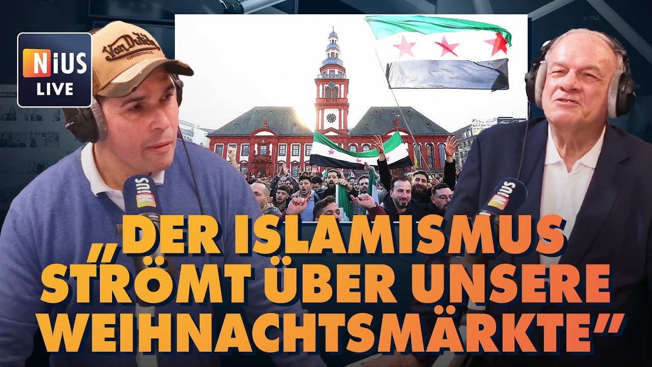 Arabische Machtdemonstration zwischen Glühwein und Bratwurst | NIUS Live vom 11. Dezember 2024