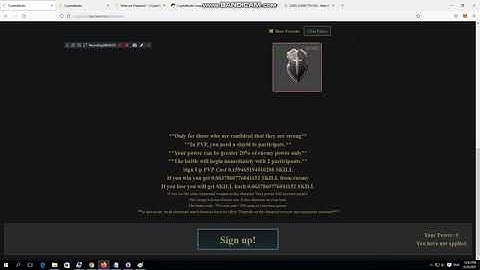 CryptoBlades PVP System