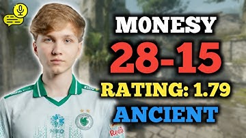 M0NESY (28-15) RATING: 1.79 | EU FACEIT (ANCIENT) +VOICE | CS2 POV