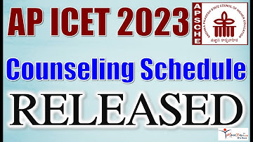 AP ICET 2024 Counseling Schedule Released