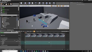 UE4 Intro Text Cutscene - 06 - Animating Cameras