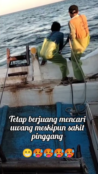 story wa terbaru//perjuangan seorang ABK kapal tetap berjuang meskib sakit pinggang 🤣