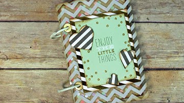 Clasp Envelope Album using the Ultimate DIY Scrapbook Printable Template