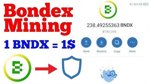Bondex Origin 1 Token 1$ Price | BNDX withdraw Trust Wallet Update