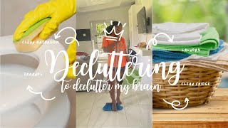 Clean with Me | Decluttering to declutter my mind