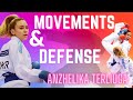 Defence  movements techniques with anzhelika terliuga karate 55