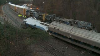 Investigators focus on track switch in deadly Amtrak crash