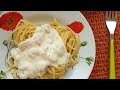 🍝 La RECETA de pasta más FÁCIL y DELICIOSA que hayas probado 😍 | Pasta Alfredo