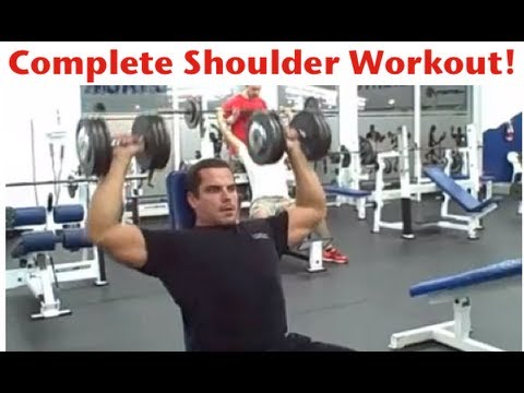 Complete Shoulder Workout - Front, Side, & Rear Delts