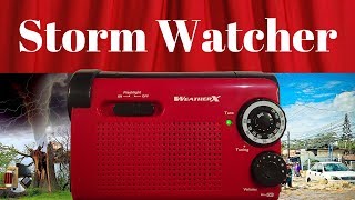 Weatherx Wr182R Am Fm Noaa Emergency Radio Unboxing Review