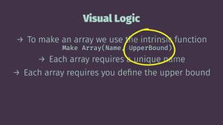 Array Concepts