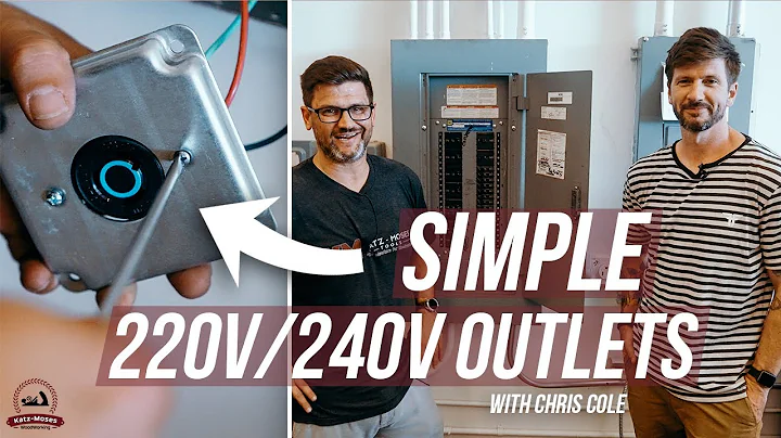 Installing 220v/240v Outlets is Pretty Simple - New Shop Build Out