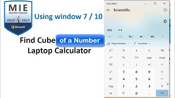Calculate Cube using Laptop or desktop Calculator 2022 | Find Cube Using Calculator Short Cut |