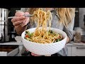 HEALTHY CHINESE TAKEOUT / VEGAN LO MEIN & DUMPLINGS