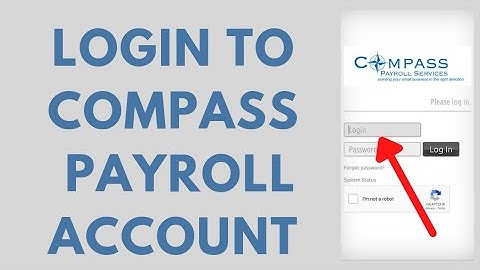 Compass Payroll Login 2022 | How to Login Compass Online Payroll Account