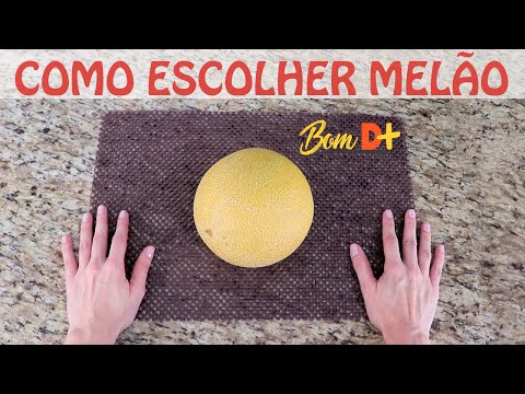 Vídeo: Como Escolher Um Bom Melão