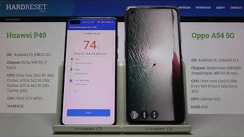 HUAWEI P40 vs OPPO A54 – AnTuTu Benchmark – Comparison – Test – Final Score