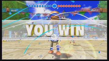 I BEAT MATT IN RECORD TIME wii sports resort speed slice