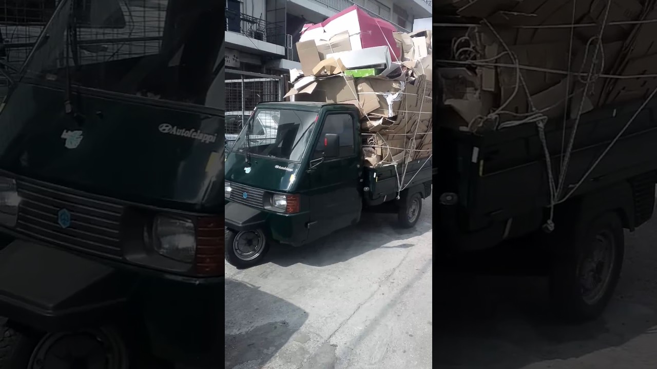 Piaggio tm 703 Diesel - YouTube