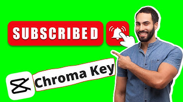 How To Add Green Screen Animated Subscribe Button Using CapcCut Chroma Key