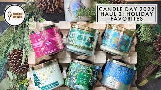 Candle Day Haul \& Review - Part 2: Holiday Favorites | Bath \& Body Works | TouchTheFireTwice